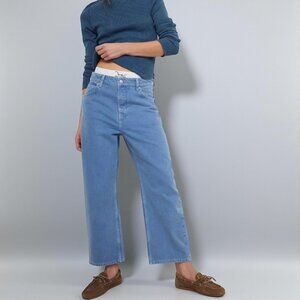 Free People Light Blue Boyfriend Jeans